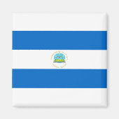 Nicaragua-Flagge Magnet (Vorne)
