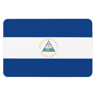 Nicaragua-Flagge Magnet