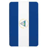 Nicaragua-Flagge Magnet (Vertikal)