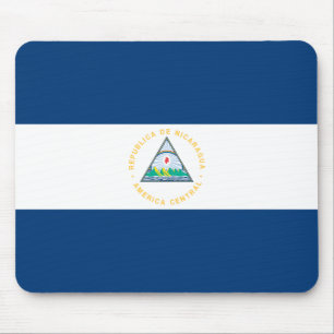 Nicaragua-Flagge Mousepad