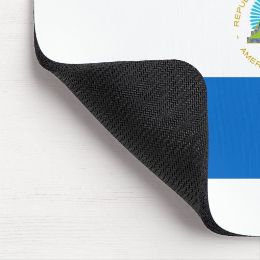 Nicaragua-Flagge Mousepad (Ecke)