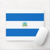 Nicaragua-Flagge Mousepad (Mit Mouse)