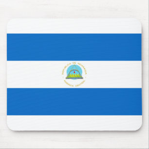 Nicaragua-Flagge Mousepad