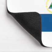 Nicaragua-Flagge Mousepad (Ecke)