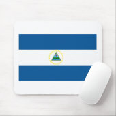 Nicaragua-Flagge Mousepad (Mit Mouse)
