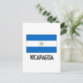 Nicaragua-Flagge Postkarte (Stehend Vorderseite)