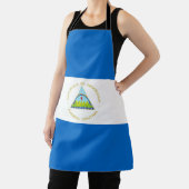 Nicaragua-Flagge Schürze (InSitu)