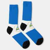 Nicaragua-Flagge Socken (Rechts)