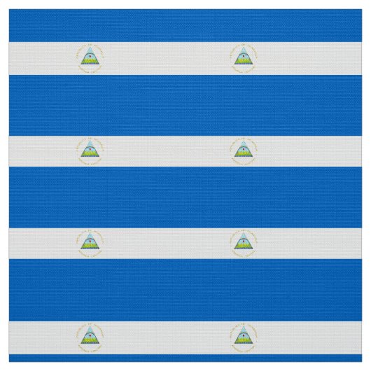 Nicaragua-Flagge Stoff (Muster)
