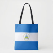 Nicaragua-Flagge Tasche (Vorderseite)