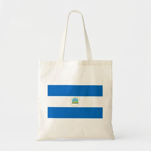 Nicaragua-Flagge Tragetasche (Vorne)