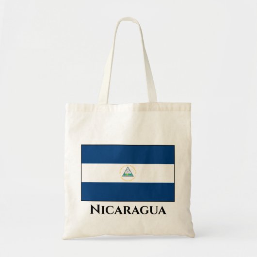 Nicaragua-Flagge Tragetasche (Vorne)