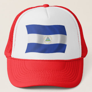 Nicaragua Flaggenhut Truckerkappe