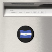 Nicaragua-Flaggenmagnet Magnet (In Situ (Geschirrspüler))
