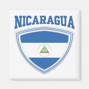 Nicaragua-Flaggenschild Magnet