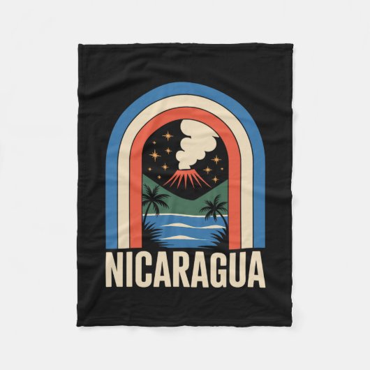 Nicaragua  fleecedecke (Vorderseite)