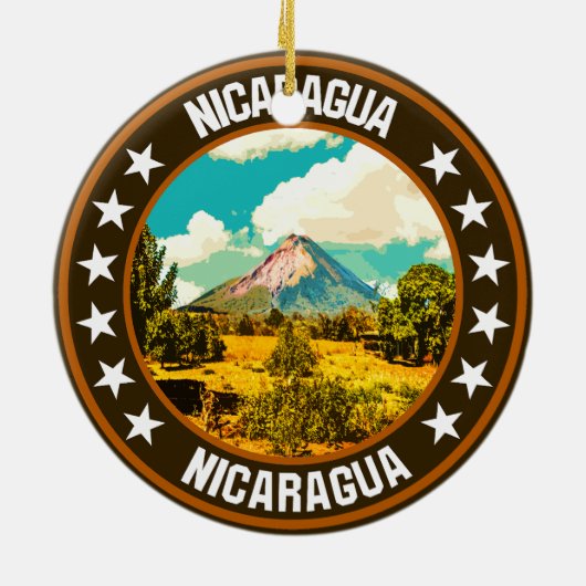 Nicaragua Keramik Ornament (Hinten)