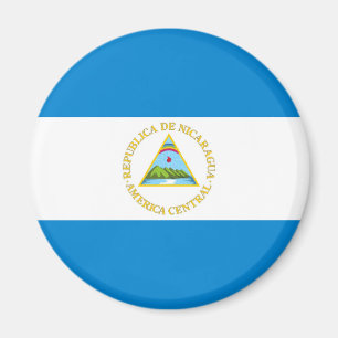 Nicaragua-Landesflaggenationssymbol Magnet