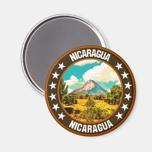Nicaragua Magnet (Vorderseite/Rückseite)