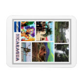 Nicaragua - Mosaik - Magnet (Horizontal)