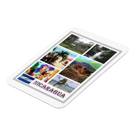 Nicaragua - Mosaik - Magnet (Linke Seite)