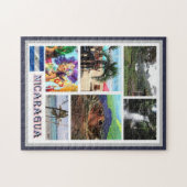 Nicaragua - Mosaik - Puzzle (Horizontal)