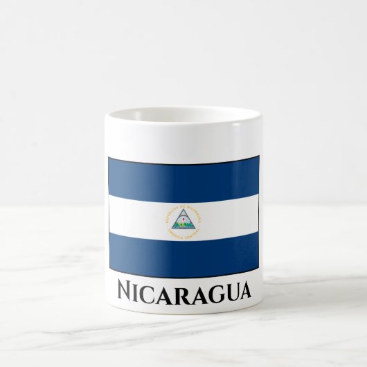 Nicaragua (Nicaraguanische Flagge) Kaffeetasse (Mittel)