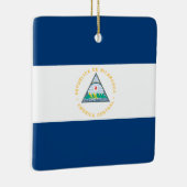 Nicaragua (Nicaraguanische Flagge) Keramikornament (Rechts)