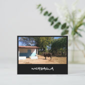 Nicaragua Postkarte (Stehend Vorderseite)