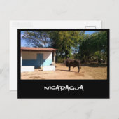 Nicaragua Postkarte (Vorne/Hinten)