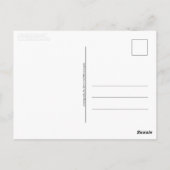 Nicaragua Postkarte (Rückseite)