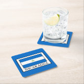 Nicaragua Rechteckiger Pappuntersetzer (Vor Ort)