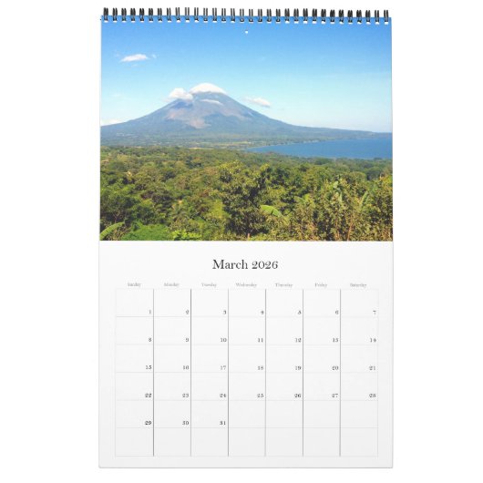 Nicaragua-Reisen Kalender (Mär 2026)