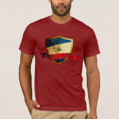 Nicaragua-Schildt-shirt T-Shirt (Vorderseite)
