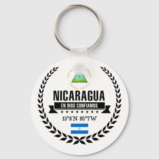 Nicaragua Schlüsselanhänger (Vorderseite)
