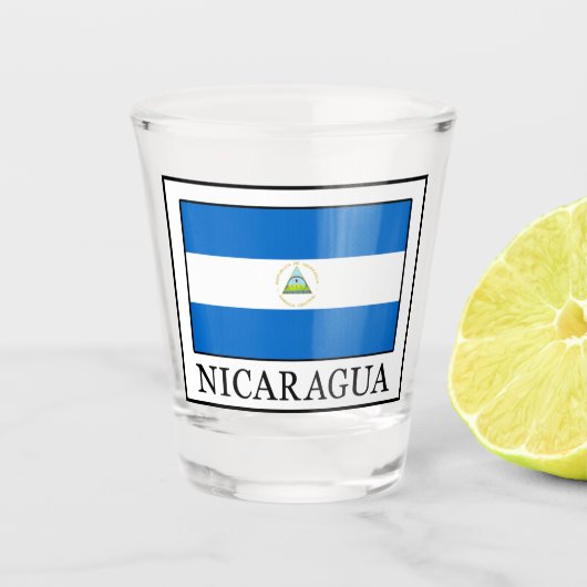 Nicaragua Schnapsglas (Vorderseite)