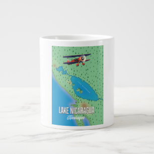 Nicaragua-See, Nicaragua-Karte Jumbo-Tasse