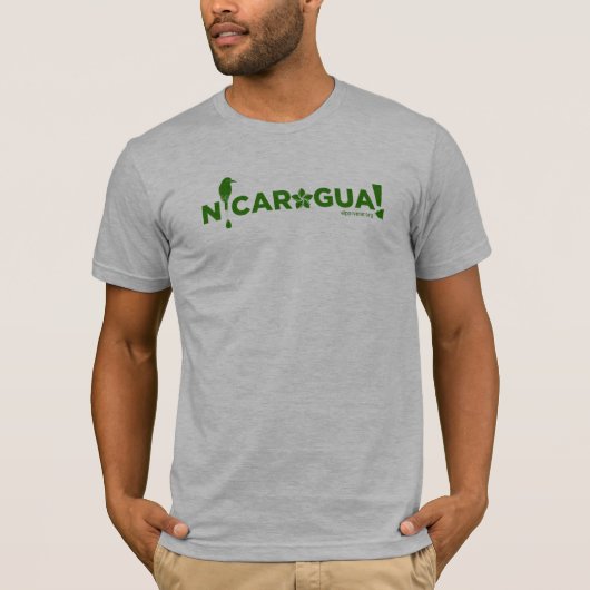 Nicaragua Souvenir T - Shirt (Vorderseite)