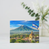 Nicaragua Stylist City Postkarte (Stehend Vorderseite)