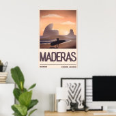 Nicaragua Surfer Wall Art, Maderas Beach Poster (Heimbüro)