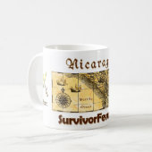 Nicaragua-Tasse Kaffeetasse (Vorderseite Links)