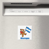 Nicaragua Teddy Bear Magnet (In Situ (Geschirrspüler))