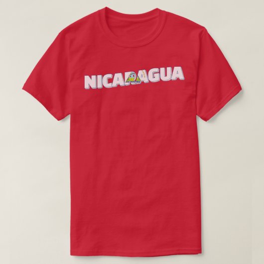 Nicaragua Vintages Retro-Souvenir 2 T-Shirt (Design vorne)