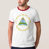 Nicaragua-Wappen T-Shirt (Vorderseite)