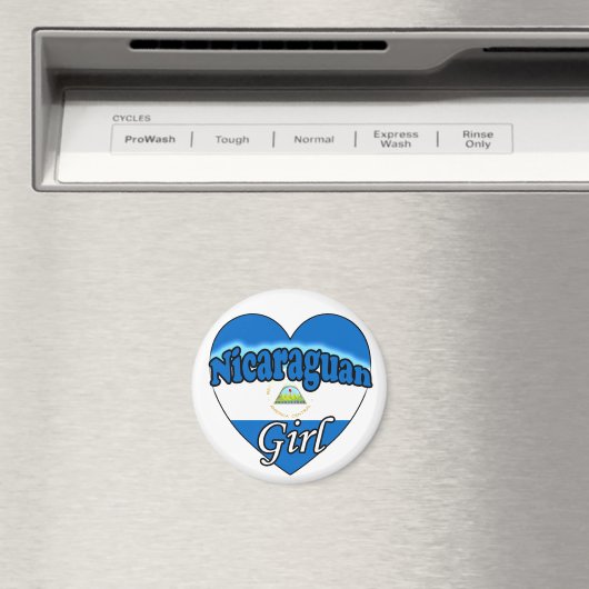 Nicaraguan Girl Magnet (In Situ (Geschirrspüler))