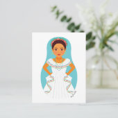 Nicaraguan Matryoshka Postcard Postkarte (Stehend Vorderseite)