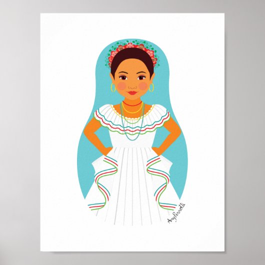 Nicaraguan Matryoshka Poster (Vorne)