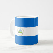 Nicaraguan Pride Keramik Kaffee Tasse (Vorderseite Links)