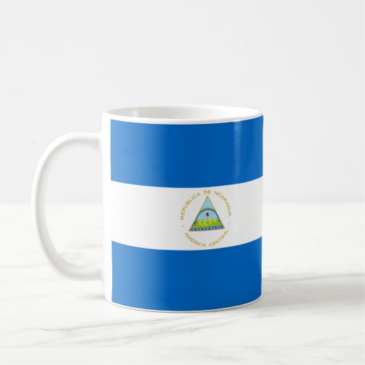 Nicaraguan Pride Keramik Kaffee Tasse (Links)