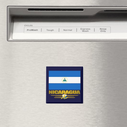 "Nicaraguaner-Pride" Magnet (In Situ (Geschirrspüler))